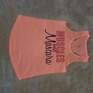 Muscles and Mascara Athletic Top